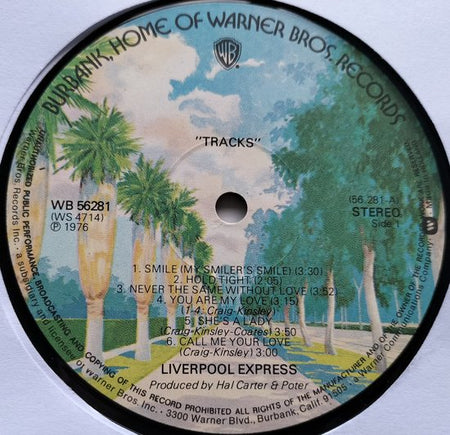 Liverpool Express - Tracks (1976) LP = als nieuw