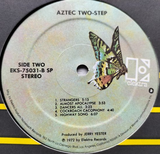 Aztec Two-Step - Aztec Two-Step (1972) LP
