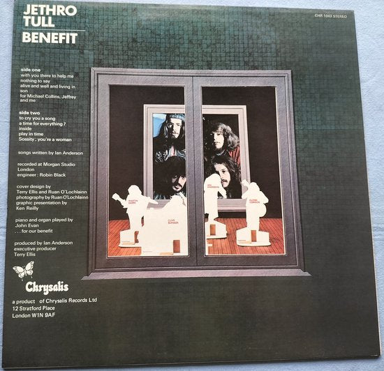 Jethro Tull - Benefit (1970) LP = als nieuw