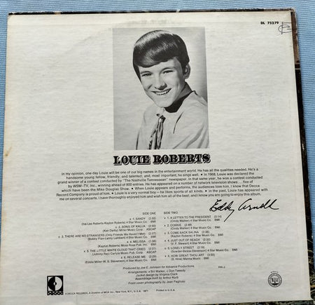 Louie Roberts – Louie Roberts (1971) LP