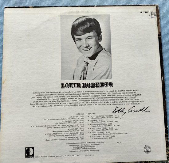 Louie Roberts – Louie Roberts (1971) LP