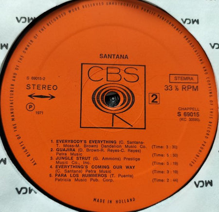 Santana – 3 (1971) LP