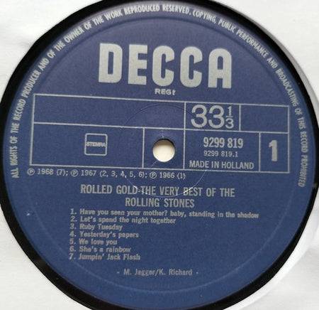 The Rolling Stones - Rolled Gold (1975) 2XLP