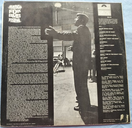 The Original American Folk Blues Festival (1963) LP