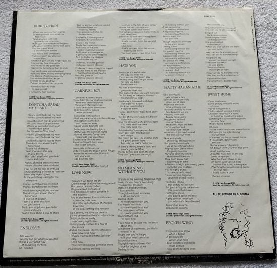 Danny Douma – Night Eyes (1979) - LP = als nieuw