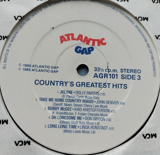 Various – Country's Greatest Hits (1985) LP = als nieuw