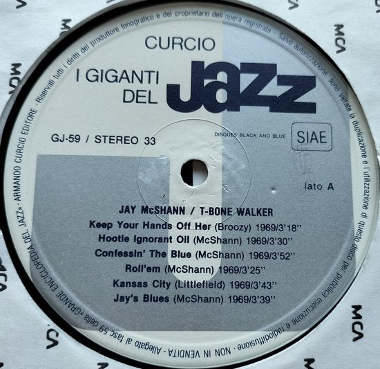 I Giganti Del Jazz Vol. 59 (1981) LP = als nieuw