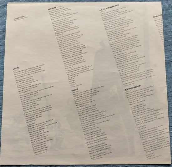 The Kinks - Misfits (1978) LP = in Nieuwstaat