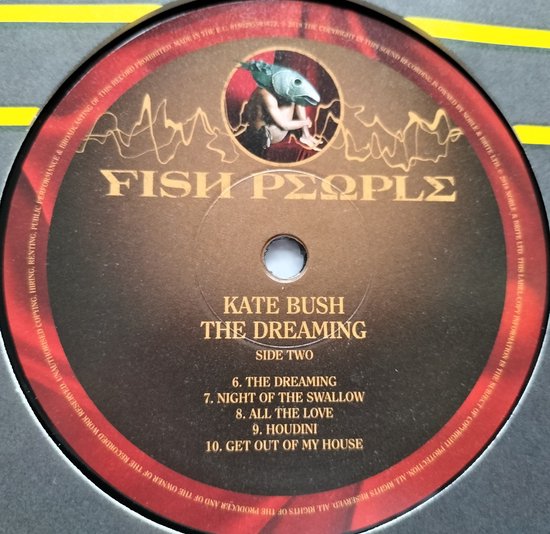 Kate Bush – The Dreaming (2018) - LP=als nieuw