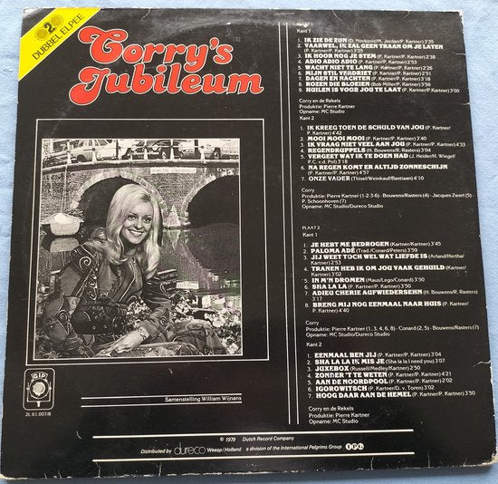 Corry En De Rekels – Corry's Jubileum (1979) 2XLP