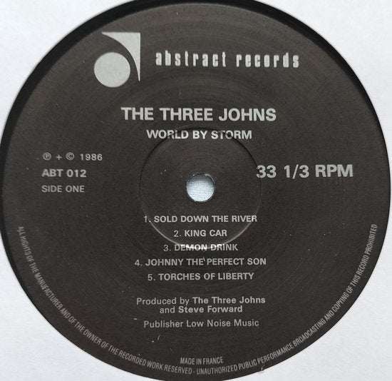 The Three Johns – The World By Storm ( 1986) LP