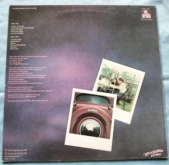 Ian Matthews  – Stealin' Home LP= als nieuw