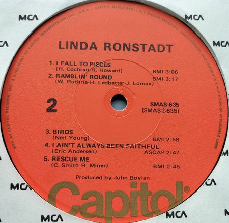 Linda Ronstadt – Linda Ronstadt (1973) LP