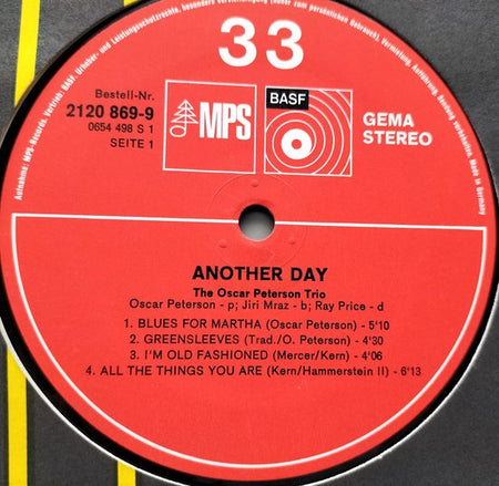 The Oscar Peterson Trio – Another Day LP= als nieuw