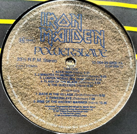 Iron Maiden - Powerslave (1984) LP