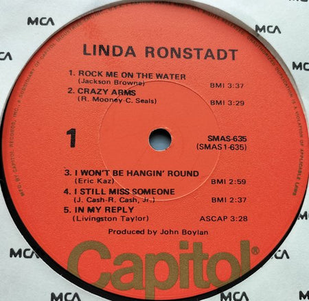 Linda Ronstadt – Linda Ronstadt (1973) LP