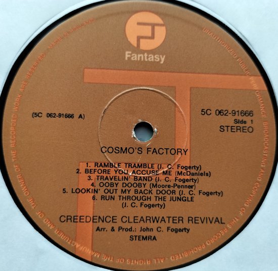 Creedence Clearwater Revival - Cosmo's Factory (1970) LP