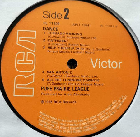 Pure Prairie League - Dance (1976) LP= als nieuw