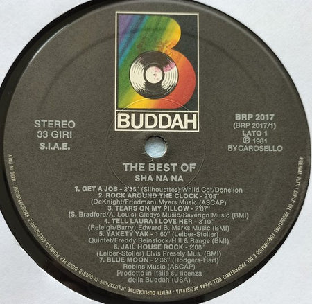 Sha Na Na – The Best Of Sha Na Na (1981) LP = in Nieuwstaat