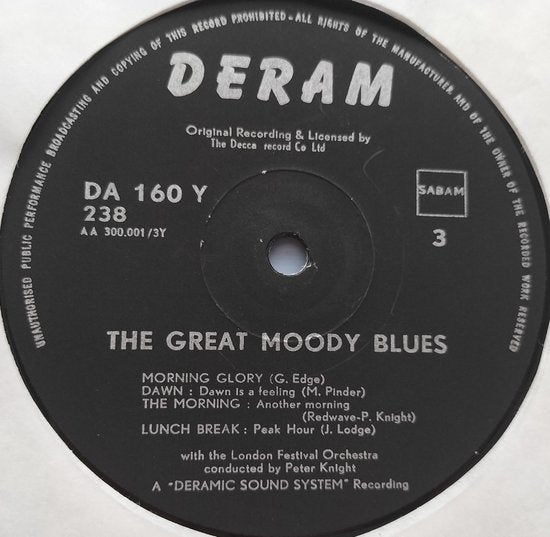 The Moody Blues – The Great Moody Blues (1970) 2XLP