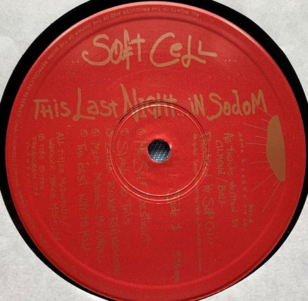 Soft Cell – This Last Night...In Sodom 1984 LP is in Nieuwstaat