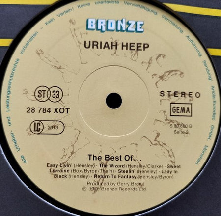 Uriah Heep – The Best Of...(1975) LP