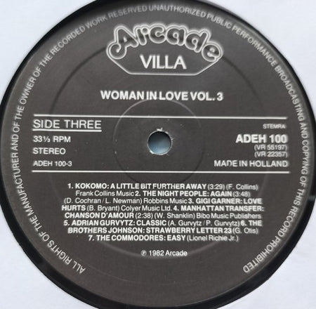 Woman in Love, Volume 3 (1982) 2XLP