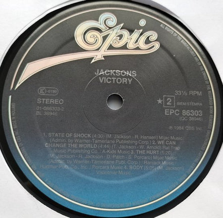The Jacksons - Victory (1984) LP = als nieuw