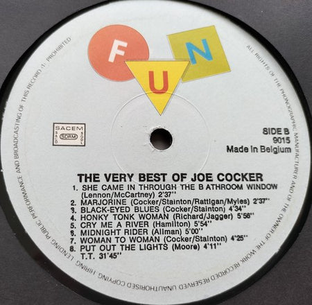 Joe Cocker – The Very Best Of Joe Cocker (1970) LP