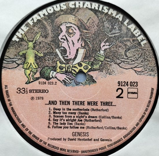 Genesis - ...And Then There Were Three... (1978) LP