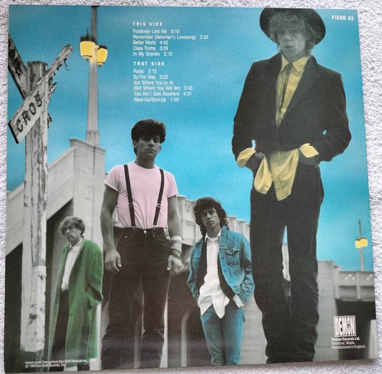 The Rave-Ups - Town and Country (1985) LP = als nieuw