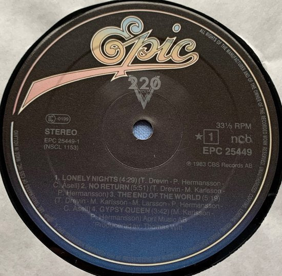 220 Volt ‎– 220 Volt 1983 LP is in Nieuwstaat. Hoes zie Foto's