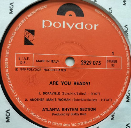 Atlanta Rhythm Section - Are You Ready! (1979) 2XLP=als nieuw