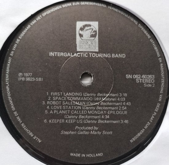 Intergalactic Touring Band - Intergalactic Touring Band (1977) LP