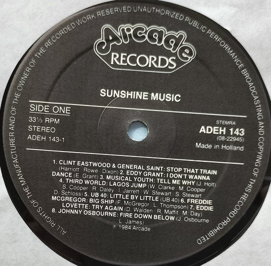 Sunshine Music ( 1984) LP
