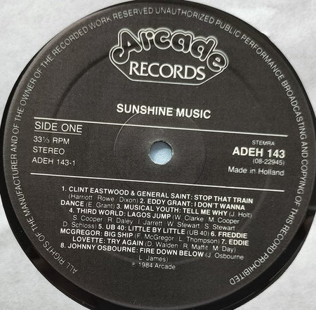 Sunshine Music ( 1984) LP