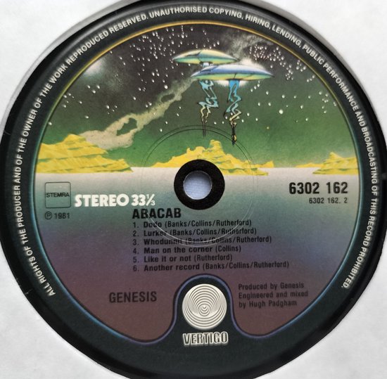 Genesis - Abacab (1981) LP