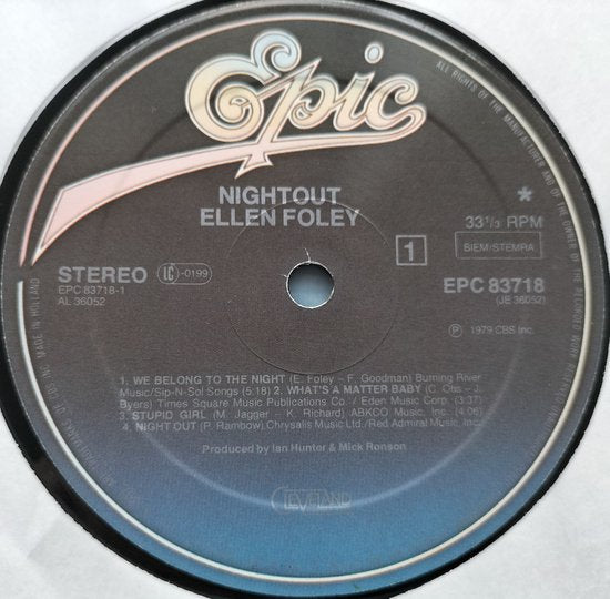 Ellen Foley - Nightout (1979)