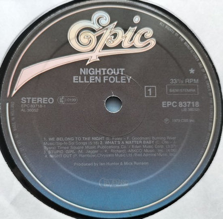 Ellen Foley - Nightout (1979)