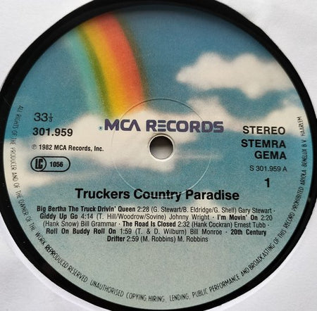 Truckers Country Paradise (1982) LP = als nieuw