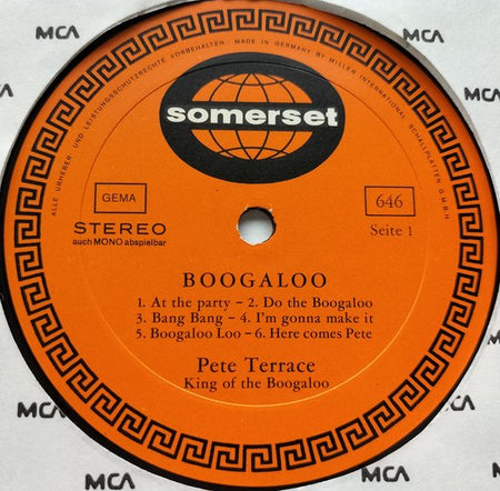 Pete Terrace –Koning van de Boogaloo (1968) LP