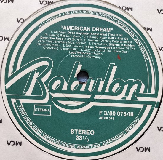 Various ‎– American Dream (1984) 3X LPBOX = als nieuw
