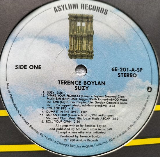 Terence Boylan - Suzy (1980) LP = als nieuw