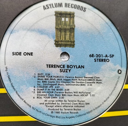 Terence Boylan - Suzy (1980) LP = als nieuw