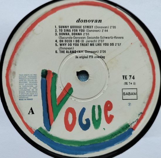 Donovan – Donovan (1971) LP