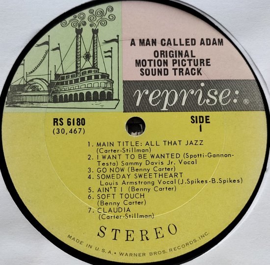 Sammy Davis Jr. A Man Called Adam LP