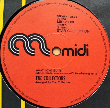 The Collectors - The Collectors (1968) LP