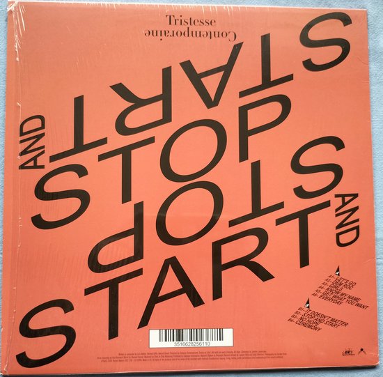 Tristesse Contemporaine - Stop and Start (2017) LP
