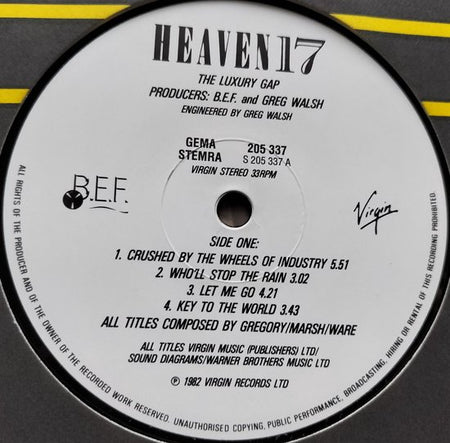 Heaven 17 - The Luxury Gap (1983) LP = als nieuw