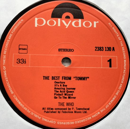 The Best from Tommy